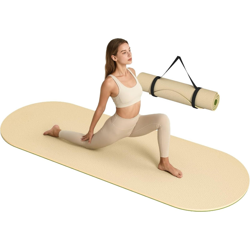 10mm TPE Extra Thick Yoga Mat 74"x28"
