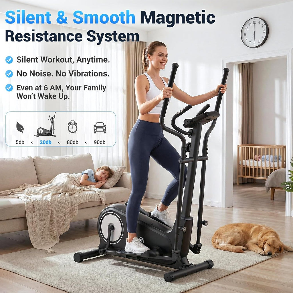 Foldable Elliptical Trainer 16" Stride