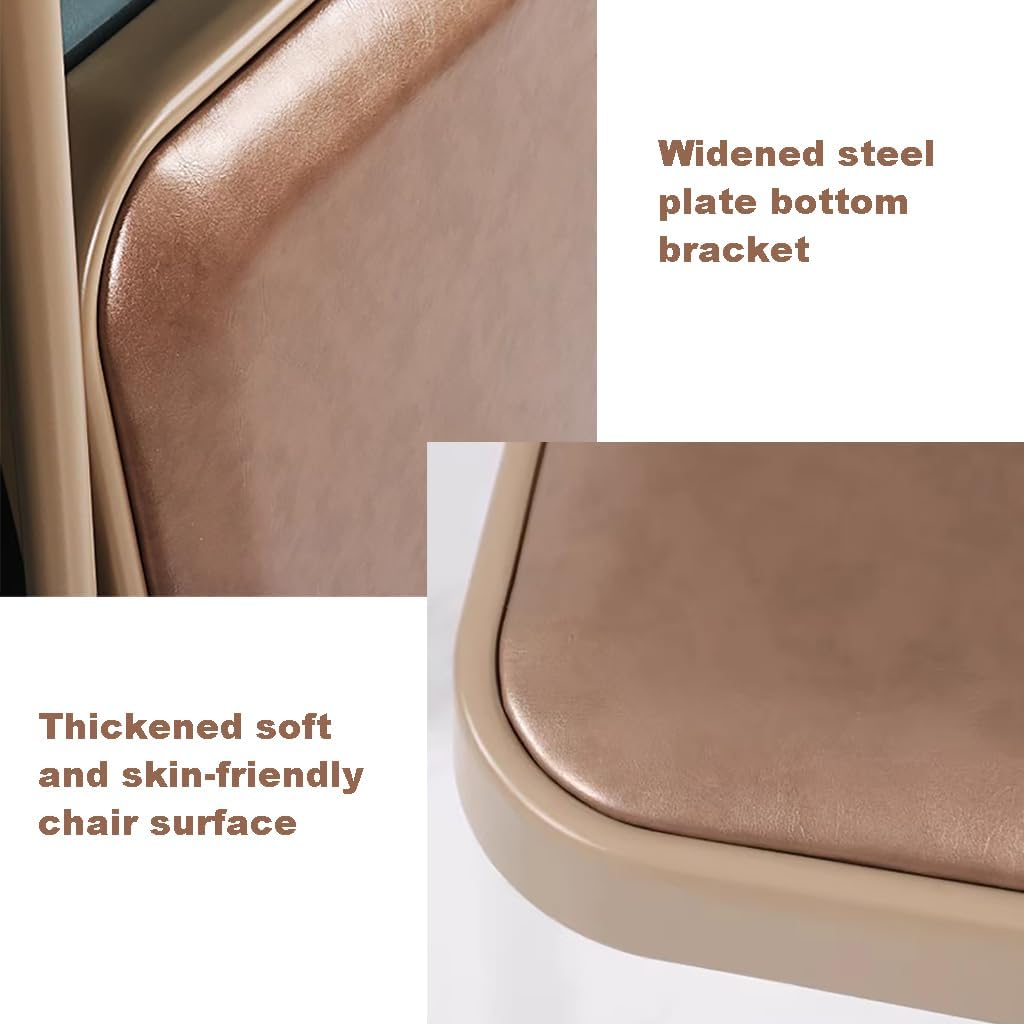 Pink Foldable Backless Yoga Auxiliary Chair