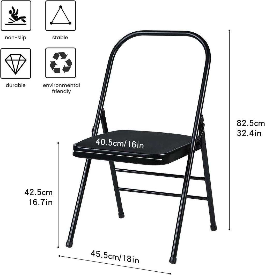 Backless Yoga Auxiliary Headstand Bench