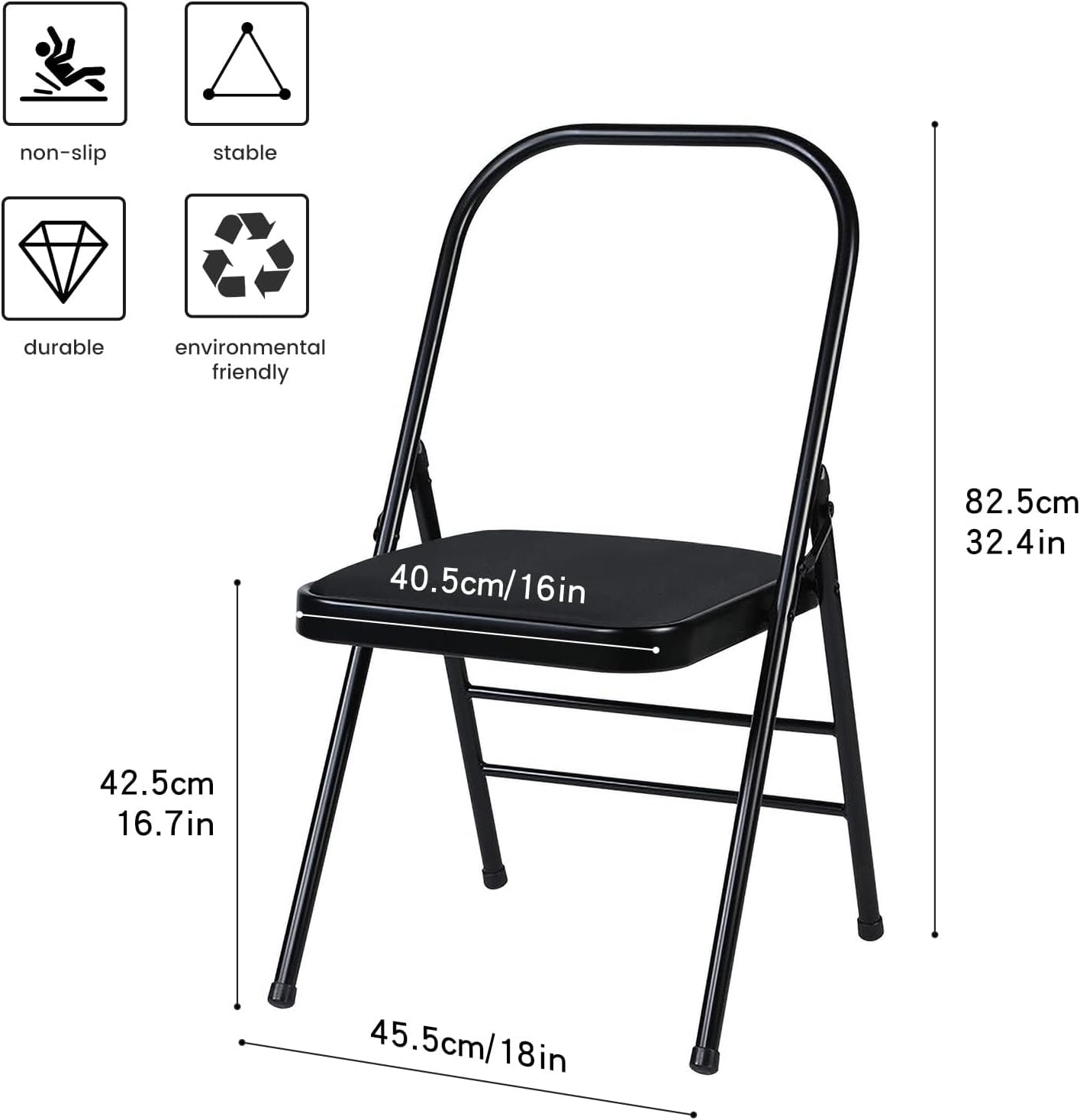 Backless Yoga Auxiliary Headstand Bench
