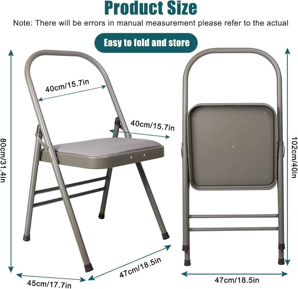 Foldable Backless Yoga Chair