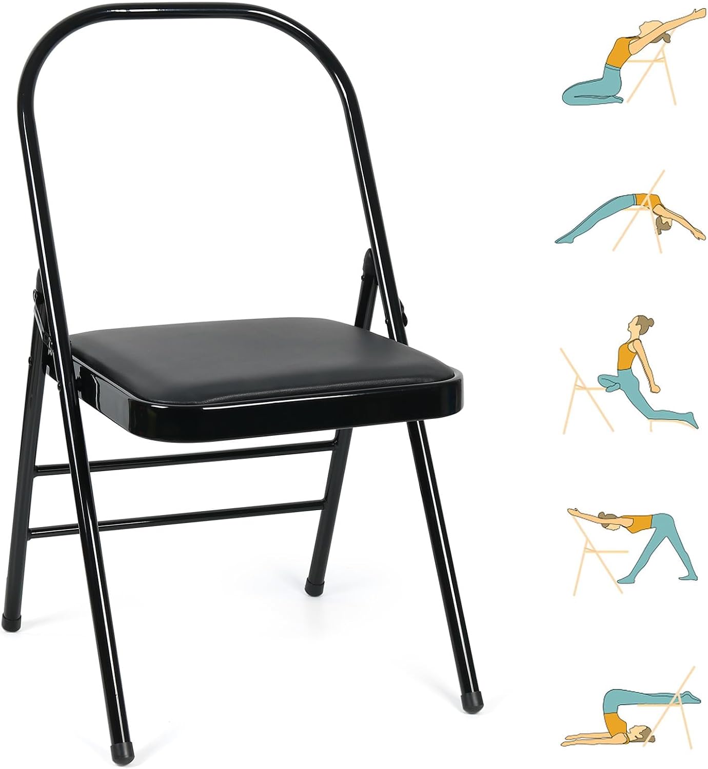 Backless Yoga Auxiliary Headstand Bench