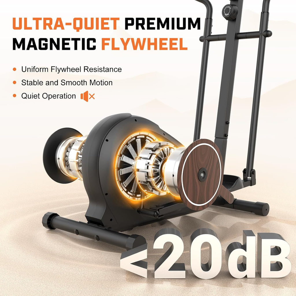 500LBS Home Elliptical Trainer