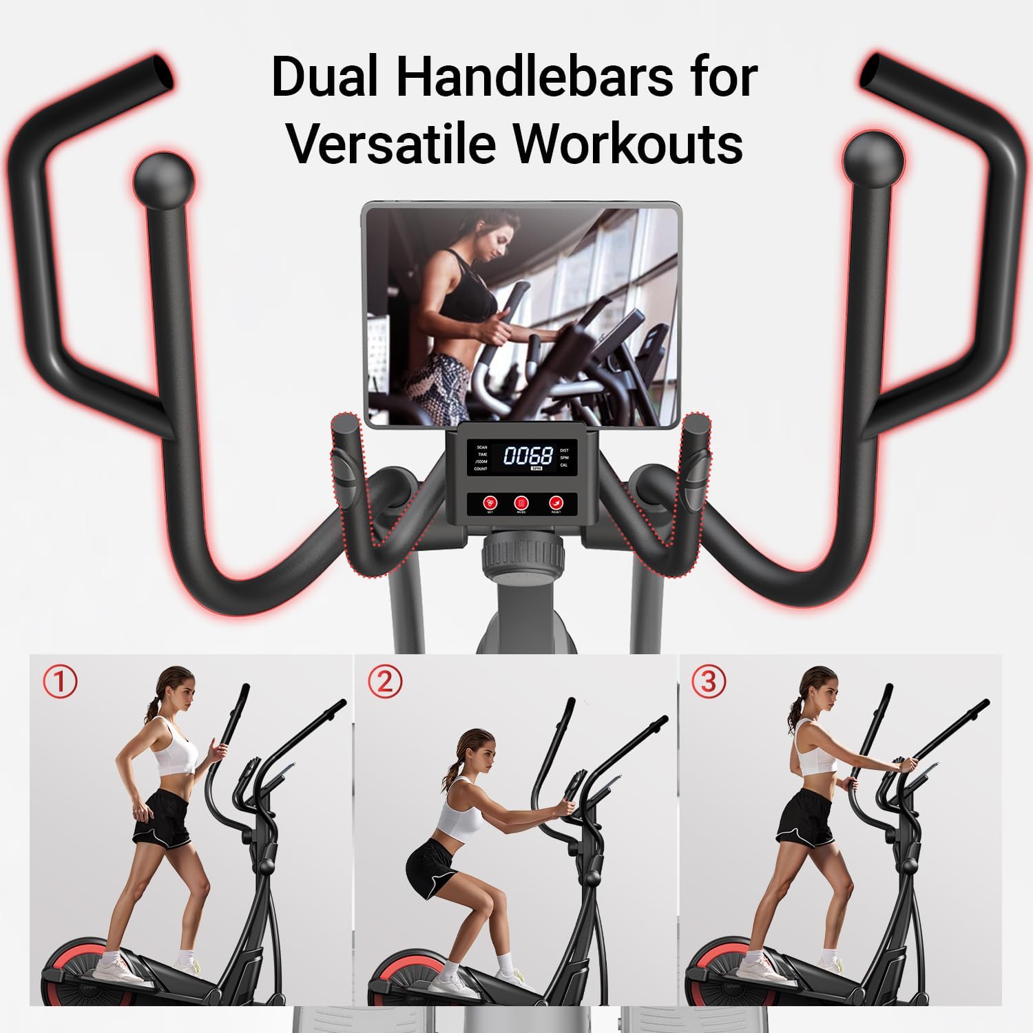 Magnetic Home Elliptical Trainer