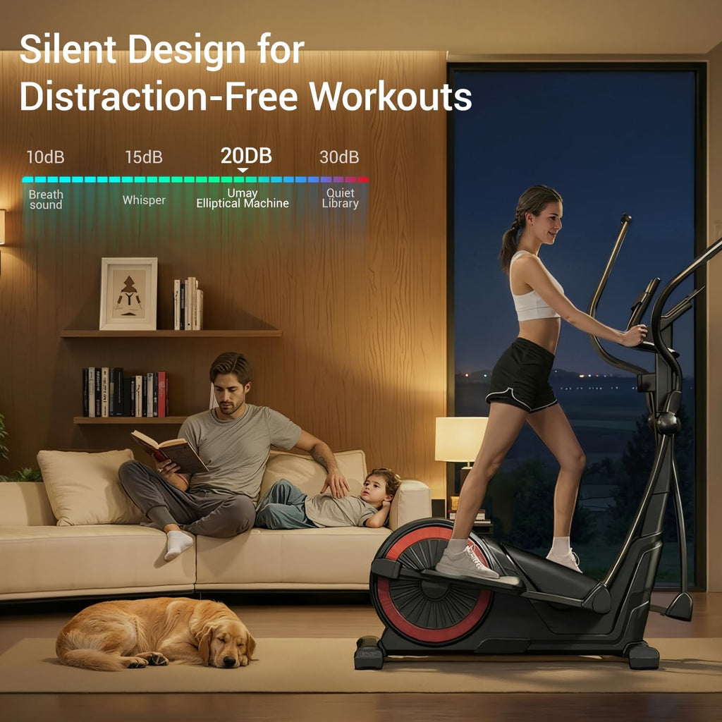 Magnetic Home Elliptical Trainer