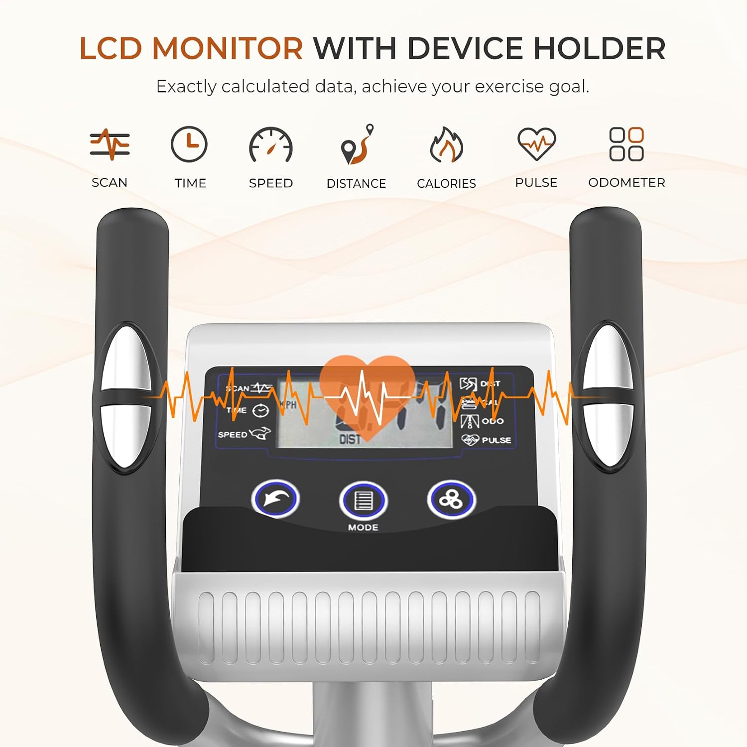 Magnetic Home Elliptical Exercise Machine