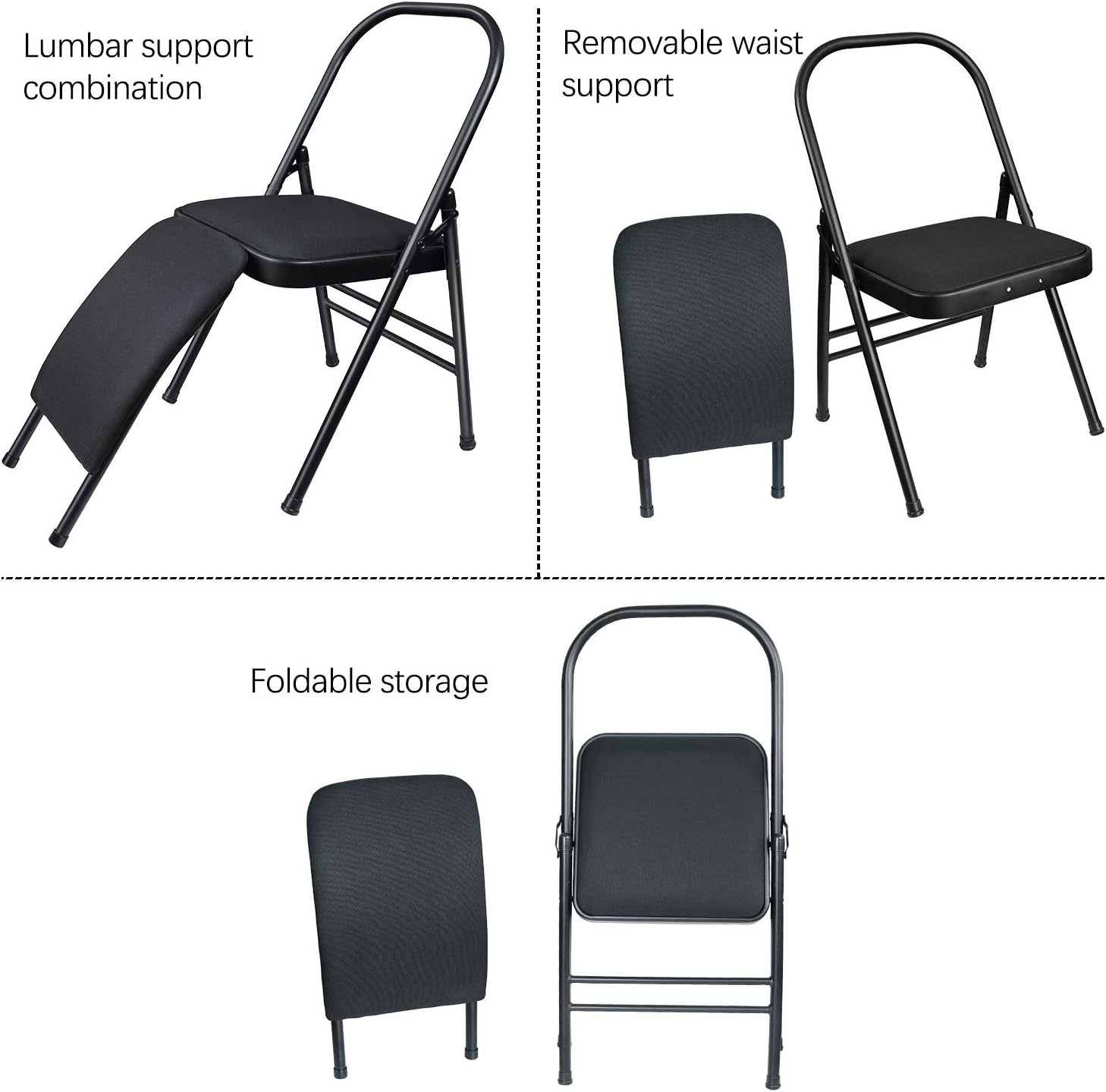 Foldable Yoga Auxiliary Chair