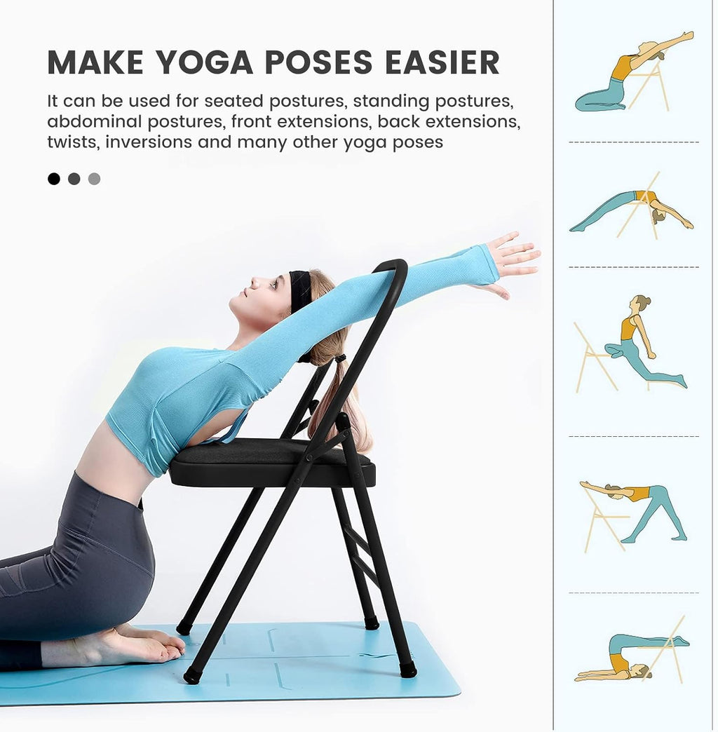 Backless Yoga Auxiliary Headstand Bench