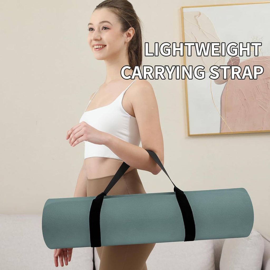 10mm POE Extra Thick Yoga Mat 72"x24"