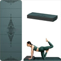 12mm Foldable TPE Non‑Slip Yoga Mat 70"x24"