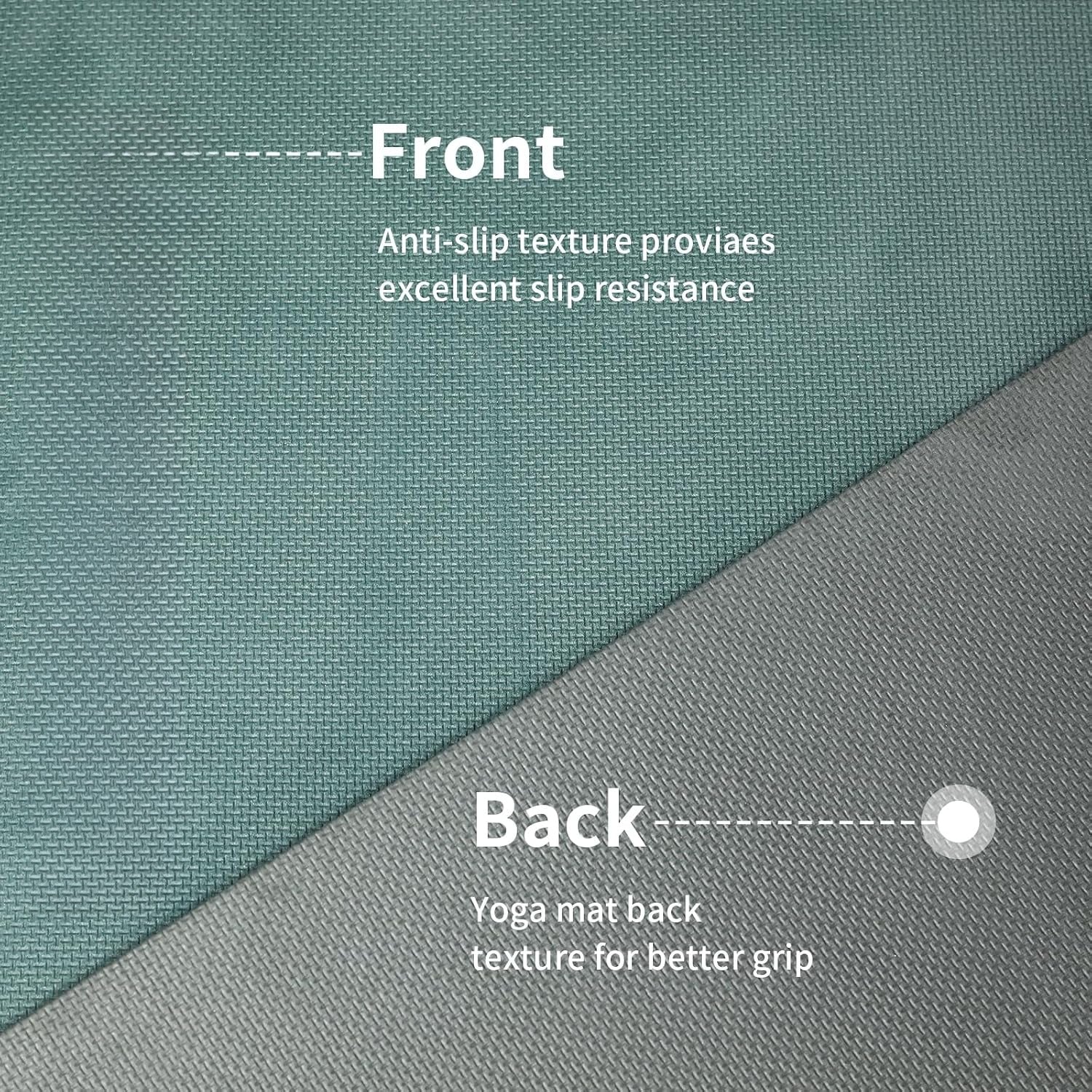10mm POE Extra Thick Yoga Mat 72"x24"